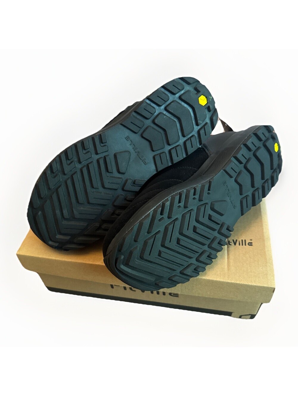 New In Box FitVille Black Winter CozyCore Boots V4 Women’s Size 7.5 Wide - Picture 6 of 6